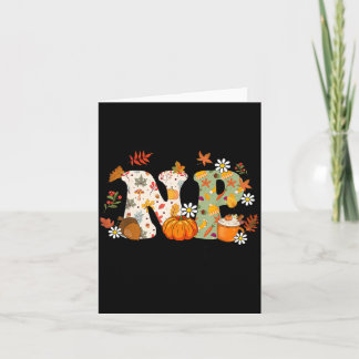 Carte Infirmière clinicienne automne saison d'automne Ac