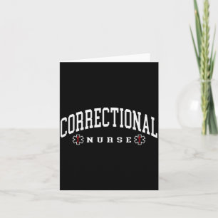 Carte Infirmière correctionnelle Soins infirmiers correc