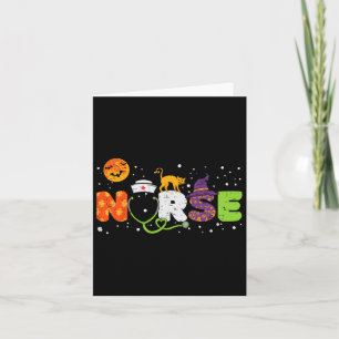 Carte Infirmière Costume Halloween Stethoscope Pump puls