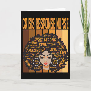 Carte Infirmière de réponse à la crise Puissant Mois de