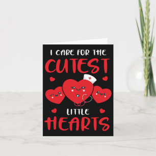 Carte Infirmière drôle Saint-Valentin Rn Icu Urgences Fe