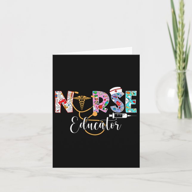 Carte Infirmière éducatrice École de soins infirmiers In (Devant)