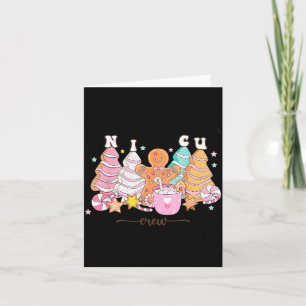 Carte Infirmière en néonatalogie Noël Gâteau néonatal en