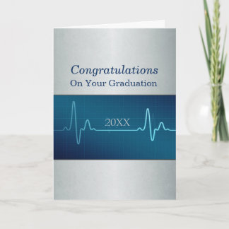 Carte Infirmière Médicale ou docteur Graduation Custom