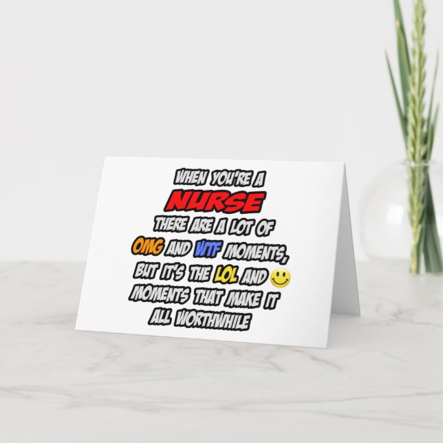 Carte Infirmière .. OMG WTF LOL (Devant)