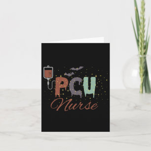 Carte Infirmière Pcu Halloween Infirmière Rétro Soins Pr