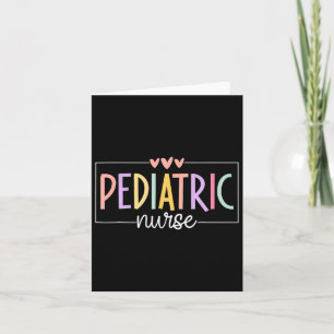 Carte Infirmière pédiatrique Peds École de soins infirmi