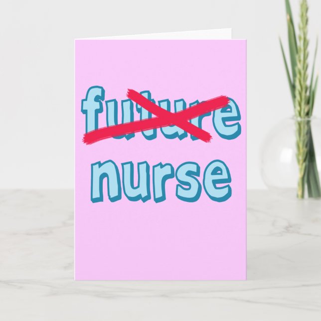 Carte Infirmière - Produits de formation professionnelle (Devant)