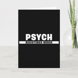 Carte Infirmière psychiatrique en santé mentale et compo