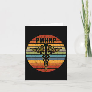 Carte Infirmière psychiatrique Praticien Médicale Caduce
