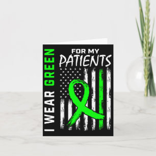 Carte Infirmière Rn Green pour mes patients Maladie du r