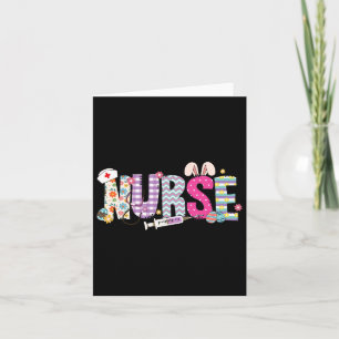 Carte Infirmière Vie Stethoscope Infirmière mignonne Lap