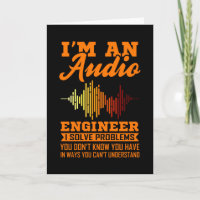 Ingénieur audio Funny Ingénieur Diplôme d'Ingénieu