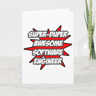 Carte Ingénieur logiciel super Duper
