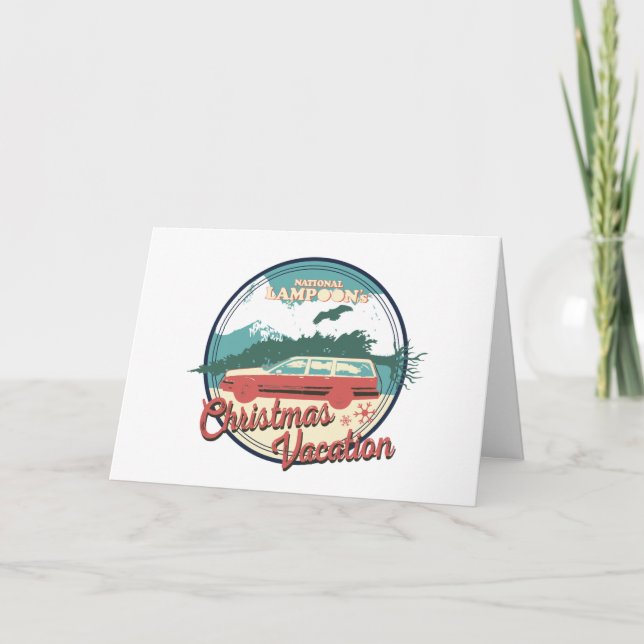 Carte Insigne de vacances de Noël de la Lampe nationale (Devant)