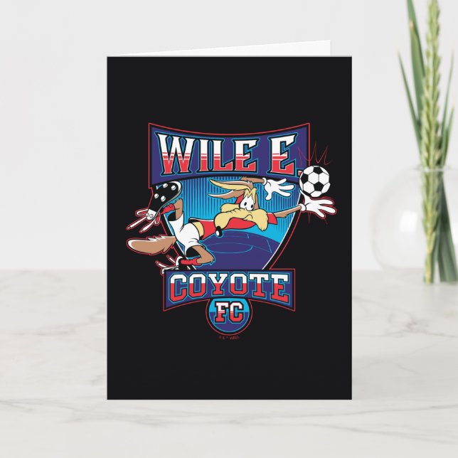 Carte Insigne du club de football WILE E. COYOTE™ (Devant)