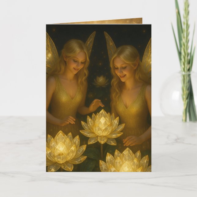 Carte Inspirational Message Follow Your Dreams Believe (Devant)