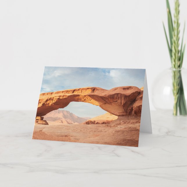 Carte Inspirations naturelles Wadi Rum Valley, Jordan Ca (Devant)