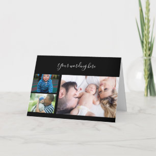 Carte Instagram 3 photo nouvelle arrivée personnalisée