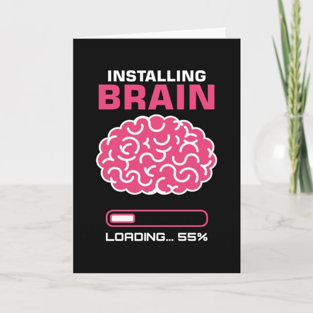 Carte Installation de la science de neurologie cérébrale (Devant)