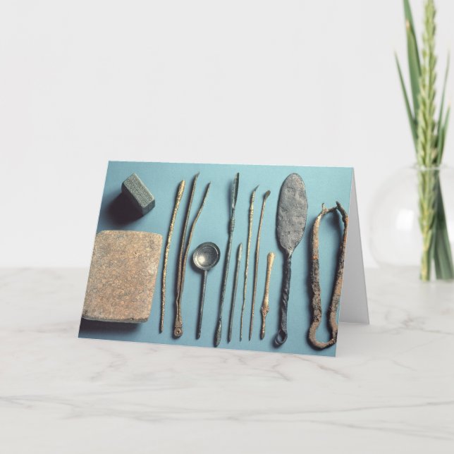 Carte Instruments chirurgicaux (Devant)