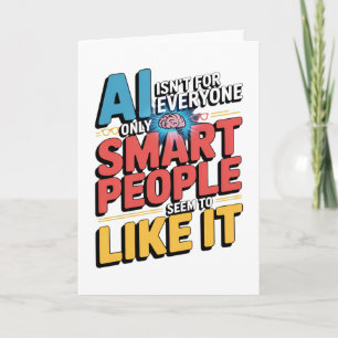 Carte Intelligence Artificielle Intelligente Personnes D
