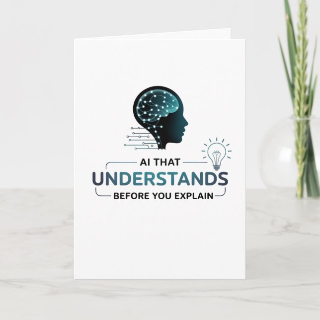 Carte Intelligence Artificielle Smart Tech Design (Devant)