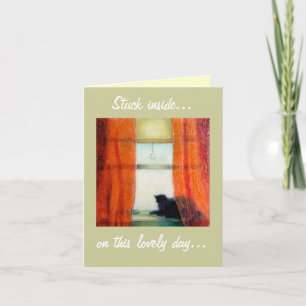 Carte Intérieur coincé…, ce beau jour…