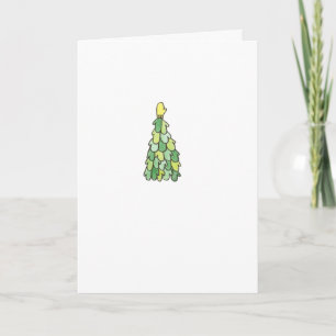 Carte intérieure simple Mittens vierge