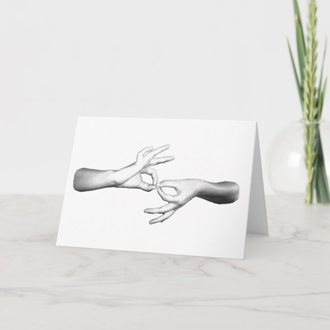 Carte Interprète d'ASL (Devant)