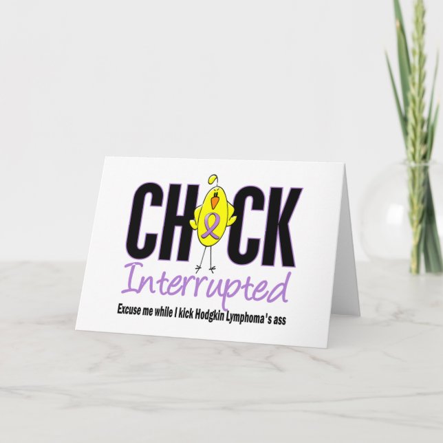 Carte Interrupted Hodgkins (Devant)