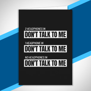 Carte Introvertir Mèmes - Blagues Humours sarcastiques -