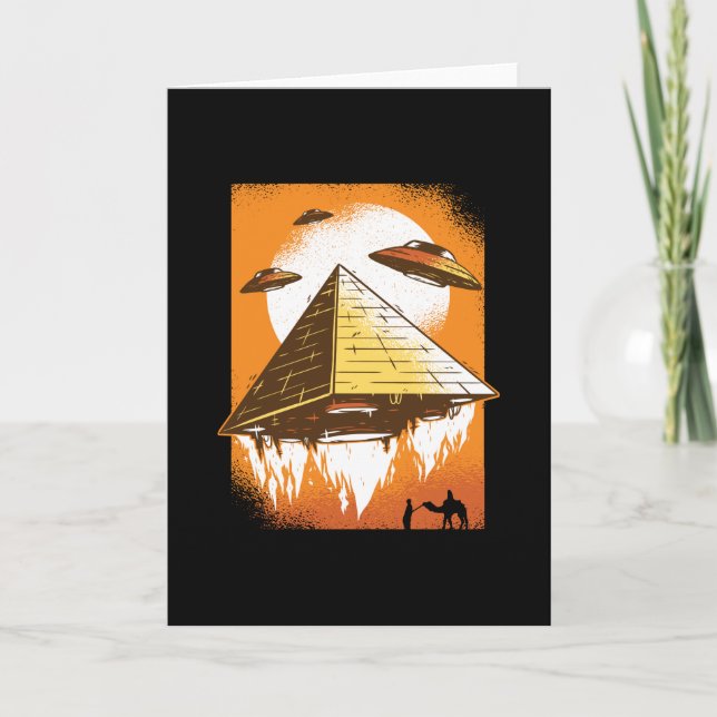 Carte Invader Alien pyramide (Devant)
