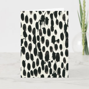 Carte Invariable I   Aquarelle noire