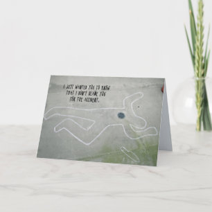 Carte inverse 6 de condoléance