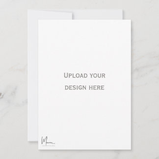 Carte Invitation avant et arrière