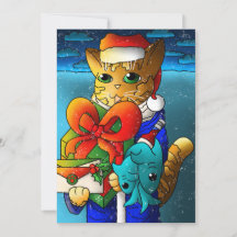 Invité du chat de Noël