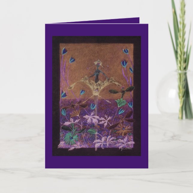 Carte "Iris" fairy doll (Devant)