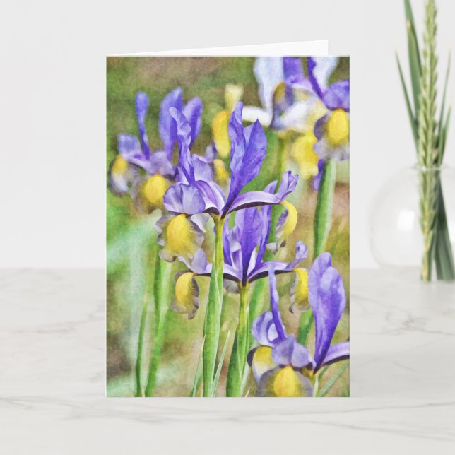 Carte Iris Garden Note (Devant)