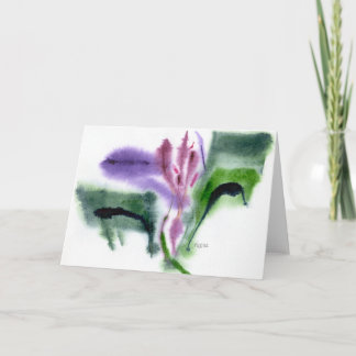 Carte Iris, Small, Notecard