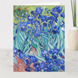 Carte Irises Vincent van Gogh