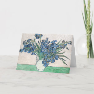 Carte Irises Vincent van Gogh