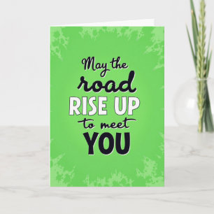 Carte Irish Blessing Road Rise Up