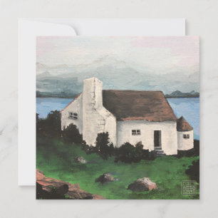 Carte "Irish Cottage" peinture de Jane Denny