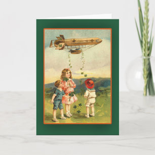 Carte Irish Dirigible St. Patrick's Day Cards