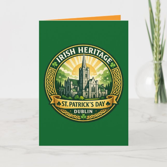 Carte Irish Heritage - Dublin (Devant)