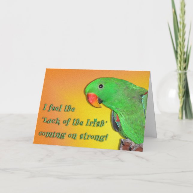 Carte Irish Kiss (Devant)