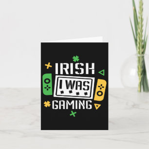 Carte Irlandais Je Jouais Drôle Jour de la Saint Patrick
