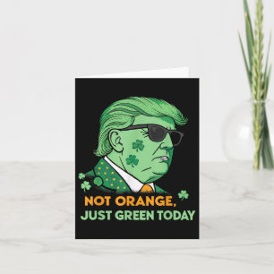 Carte Irlandais pour un jour – Blague de Trump pour la S