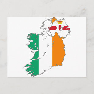 Carte irlandaise de la nation celtique